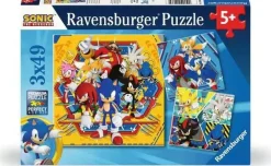 Ravensburger Sonic 3x49 Pc Puzzle Hot