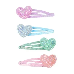 Creative Education Of Can. Sparkle Heart Bobble Hairclips Fashion