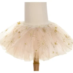 Great Pretenders Sparkle Star Tutu, White/Gold, Size 4-6 New