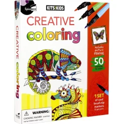 SpiceBox Spice Box Kits for Kids Creative Coloring Hot