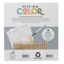 SpiceBox Colouring Kit: Pets in Color New