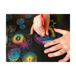 Spirograph Scratch & Shimmer Hot