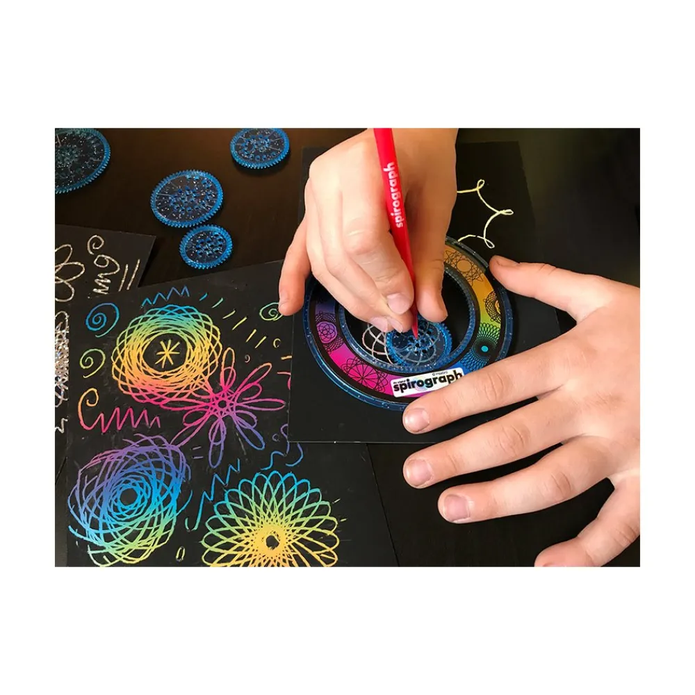 Spirograph Scratch & Shimmer Hot