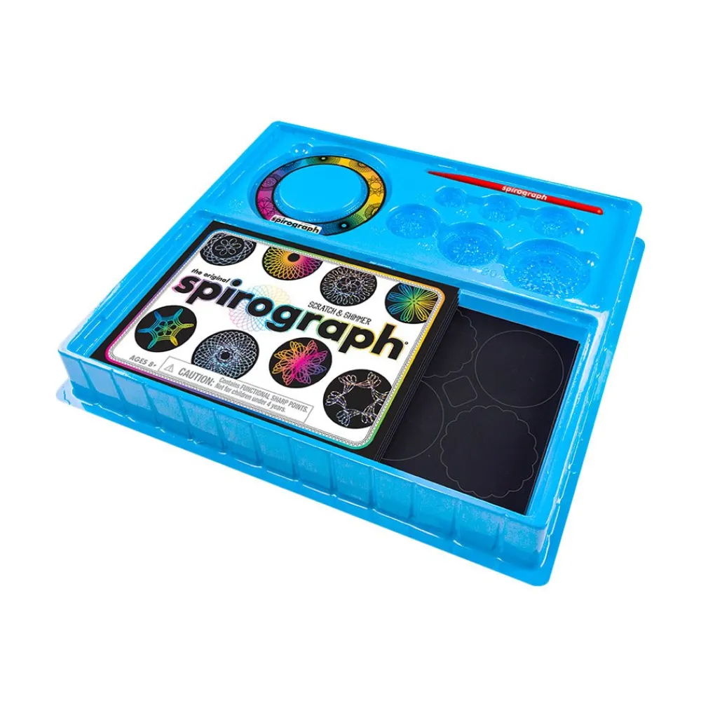 Spirograph Scratch & Shimmer Hot