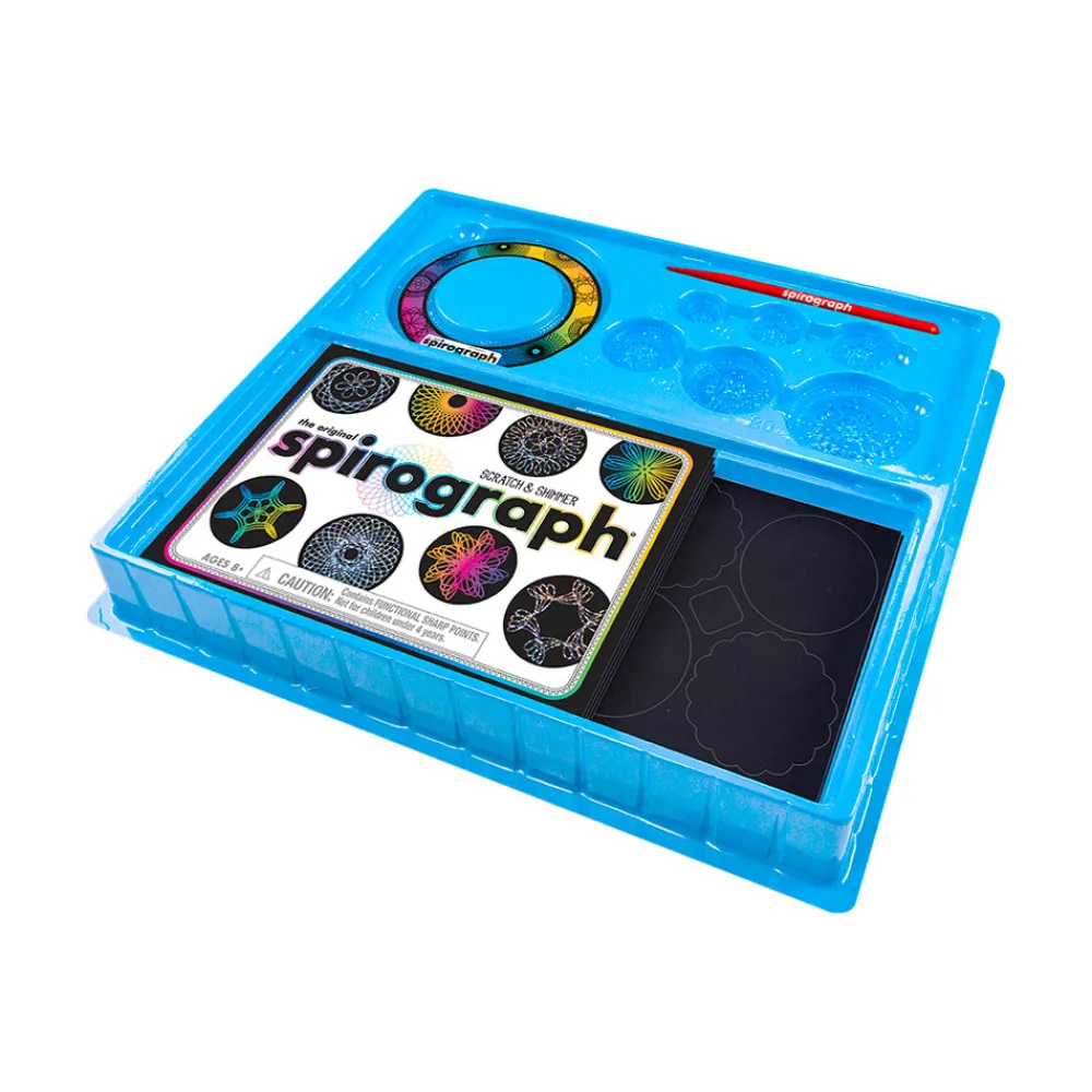 Spirograph Scratch & Shimmer Hot