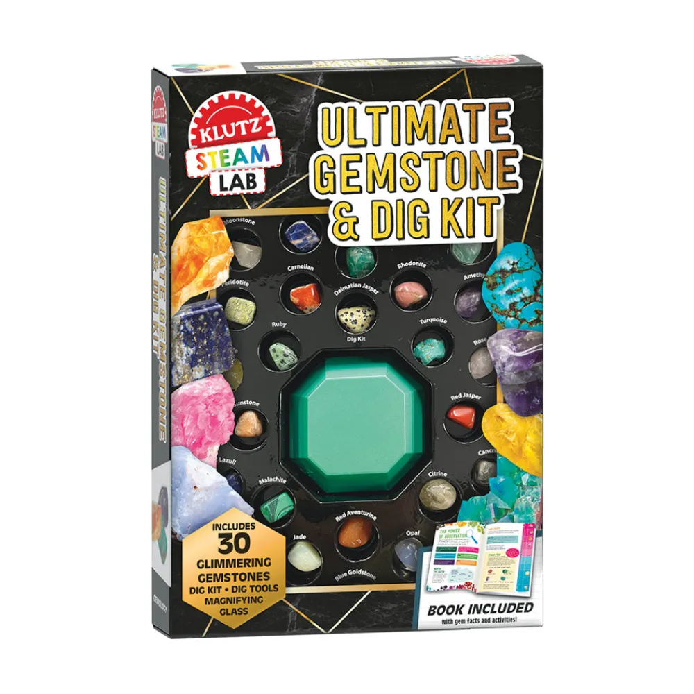 Scholastic Canada Ltd. STEAM Lab Ultimate Gemstone and Dig Kit Fashion
