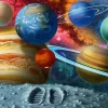 Ravensburger USA, Inc. Stepping Into Space 24pc Puzzle Outlet