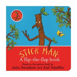Mastermind Toys Stick Man: A Flip-the-Flap Book New