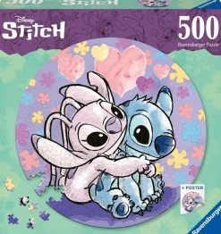 Ravensburger Stitch 500 pc Round Puzzle Outlet