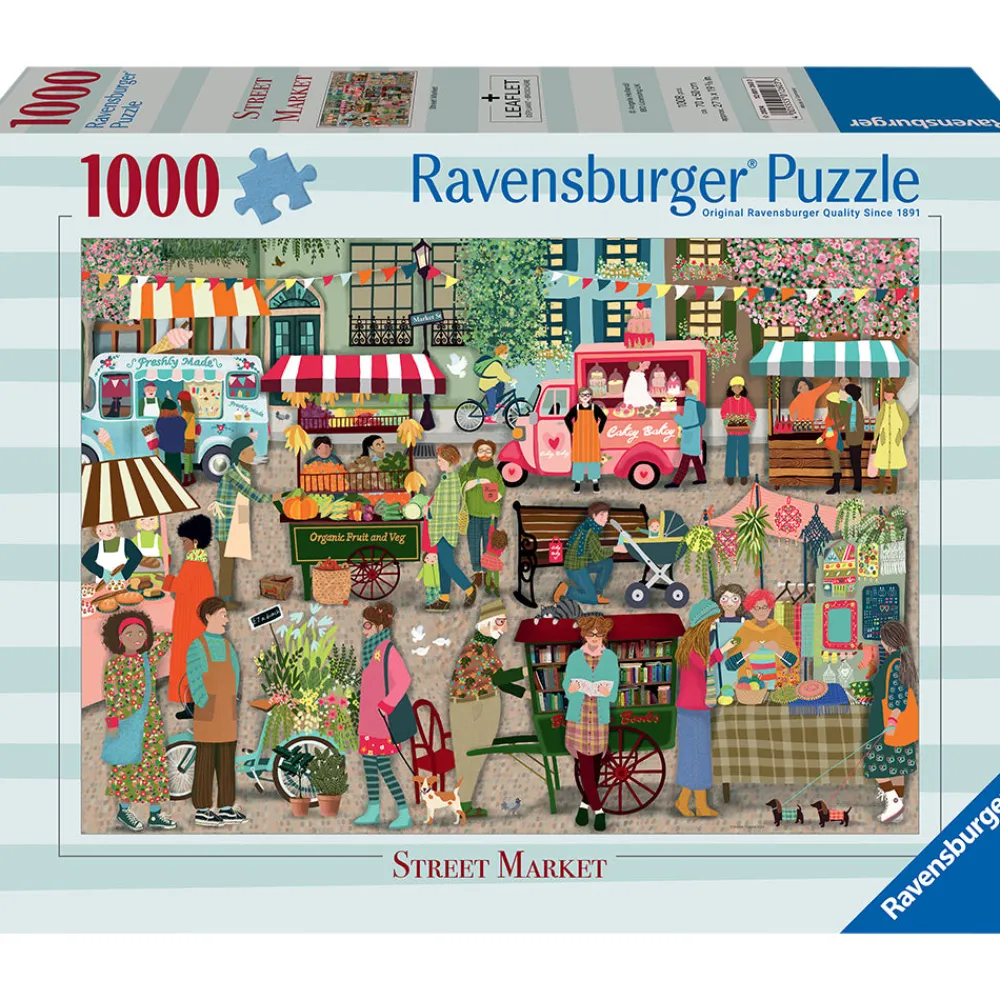 Ravensburger Street Market 1000 Pc Puzzle Best