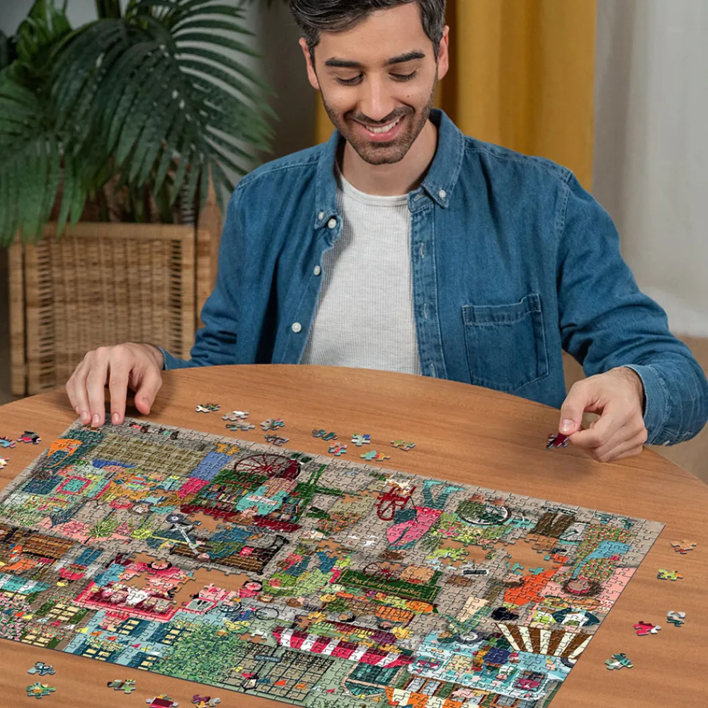 Ravensburger Street Market 1000 Pc Puzzle Best