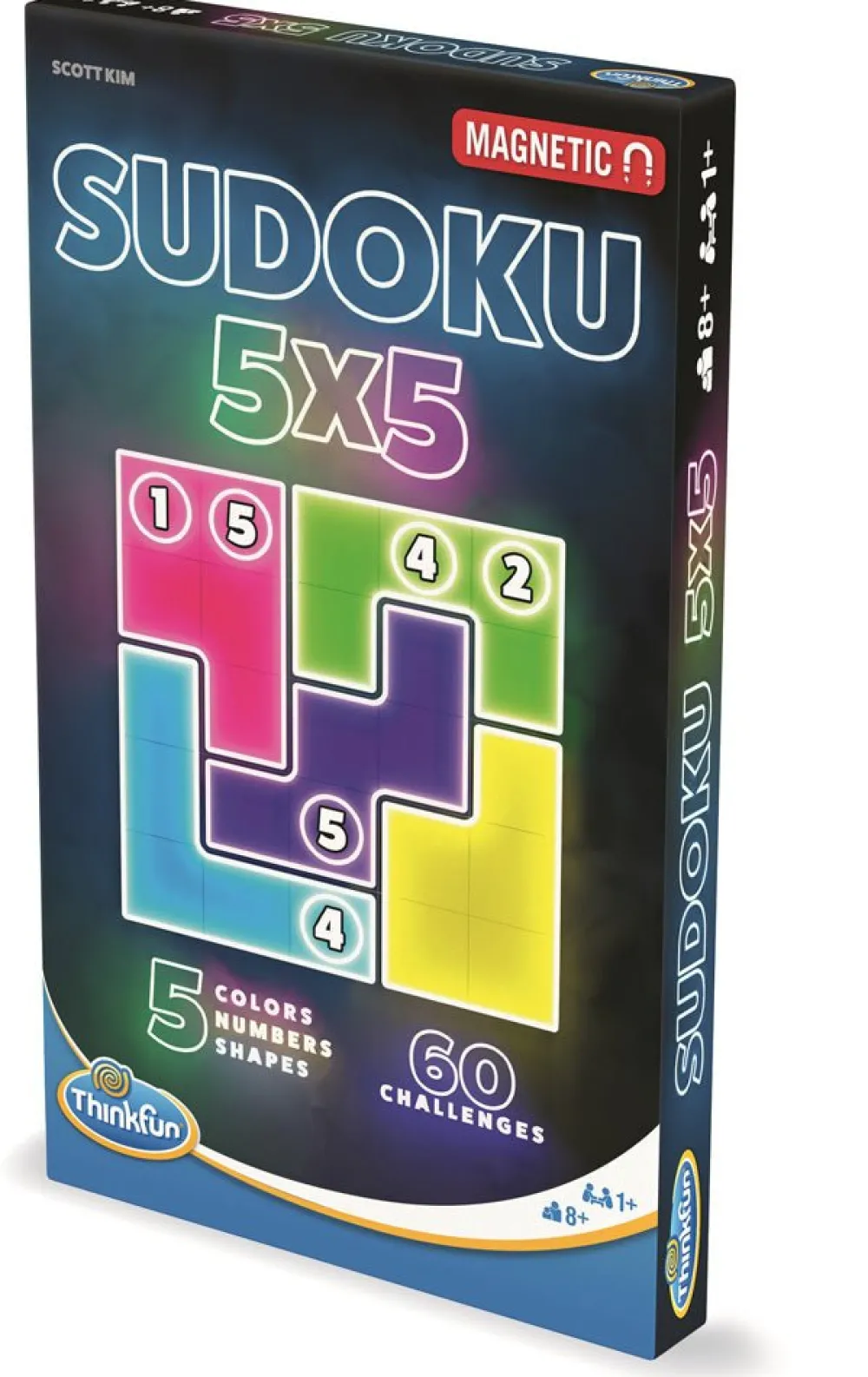 Thinkfun Sudoku 5x5 Mag Travel Puzzle New