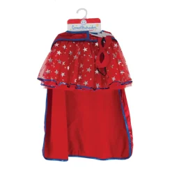 Creative Education Of Can. Superhero Tutu Cape & Mask Blue/Red 67675 Set Outlet