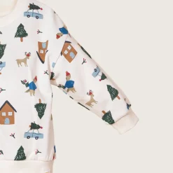 rise little earthling Sweatshirt 9-12m Cream New
