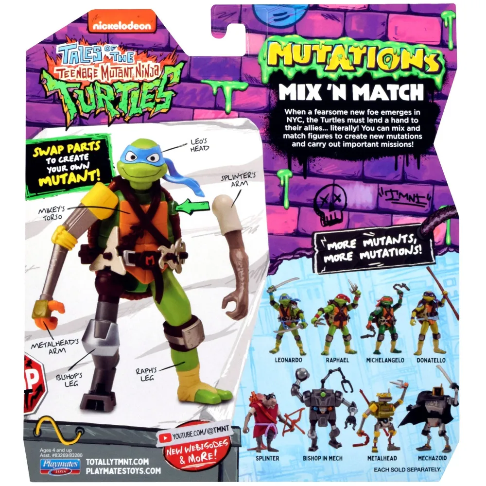 Imports Dragon Inc. Teenage Mutant Ninja Turtles TV Mix N Match - Leonardo Best
