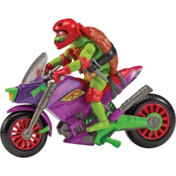 Imports Dragon Inc. Teenage Mutant Ninja Turtles Purple Dragon Cycle Vehicle with Raph Figure Discount
