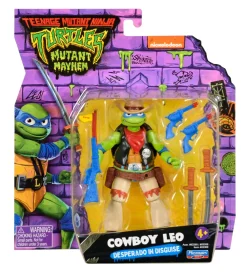 Imports Dragon Inc. Teenage Mutant Ninja Turtles Movie Figures Turtle In Disguise - Cowboy Leo Discount
