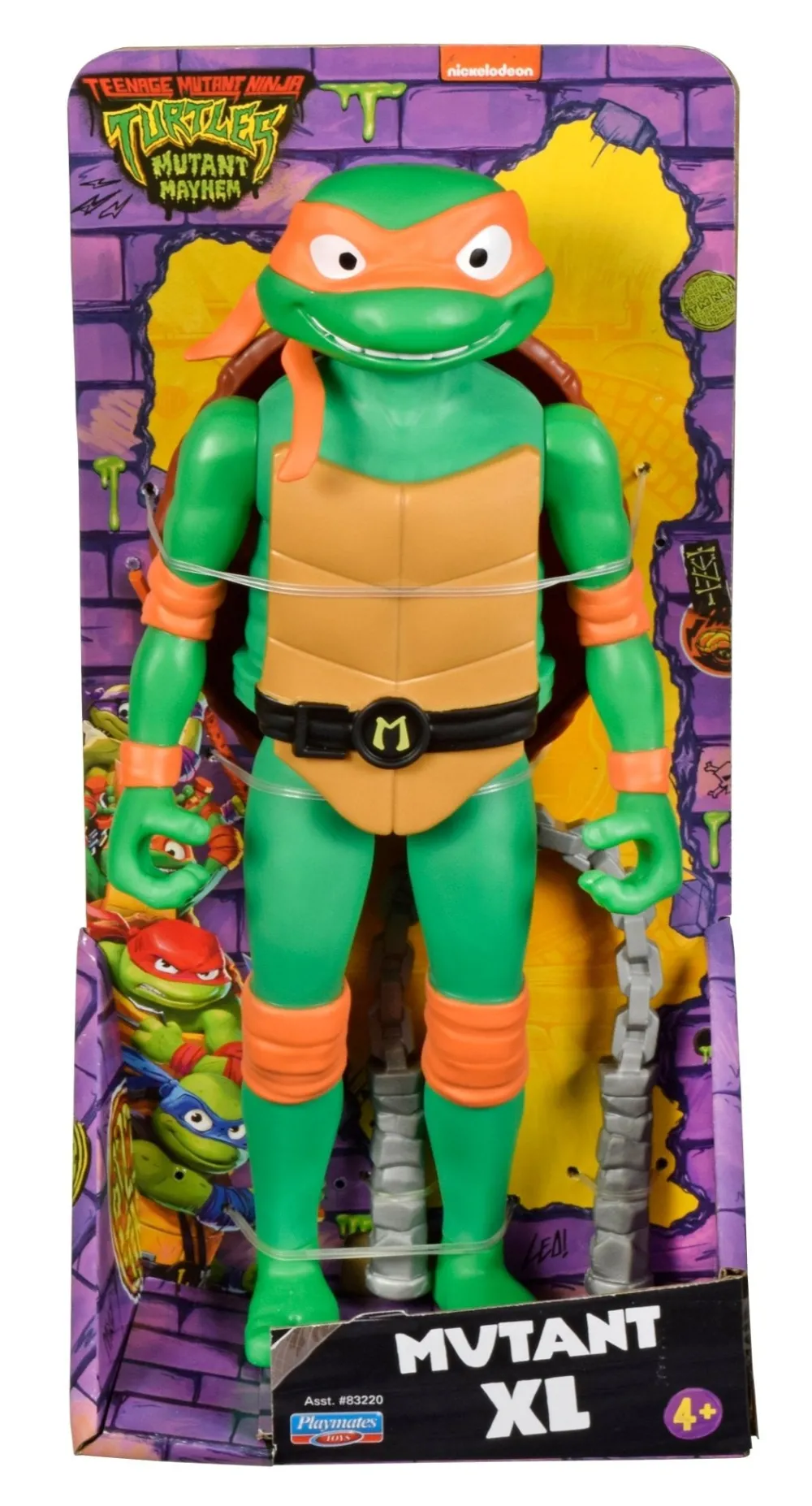 Imports Dragon Inc. Teenage Mutant Ninja Turtles Movie XL Michelangelo Fashion