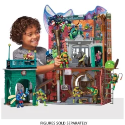 Imports Dragon Inc. Teenage Mutant Ninja Turtles Movie Sewer Lair Playset (Eng) Clearance