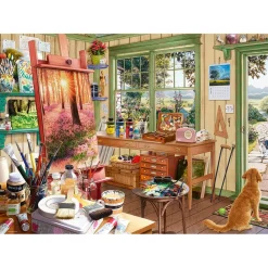 Ravensburger The Artist's Shed 1000 Pc Puzzle Fashion