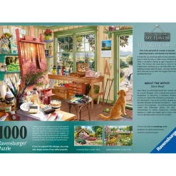 Ravensburger The Artist's Shed 1000 Pc Puzzle Fashion