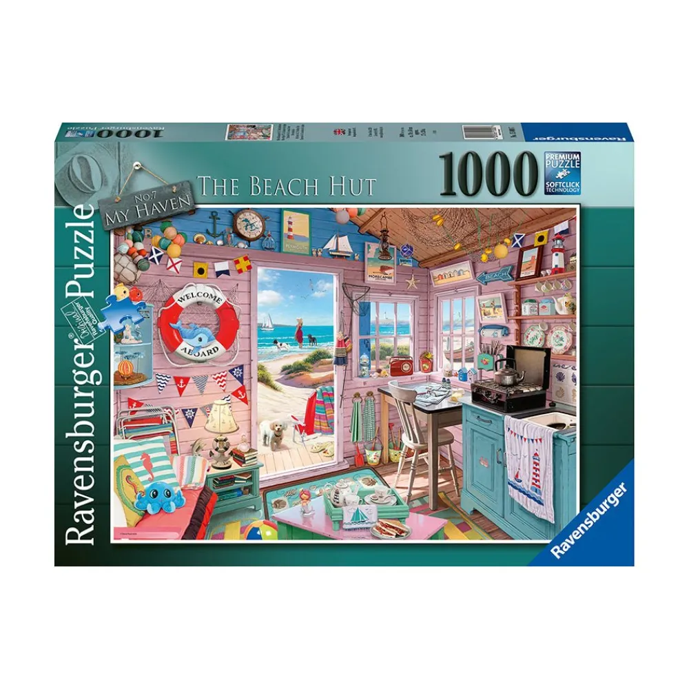 Ravensburger USA, Inc. The Beach Hut 1000pc Puzzle Discount
