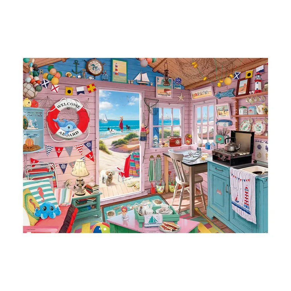 Ravensburger USA, Inc. The Beach Hut 1000pc Puzzle Discount