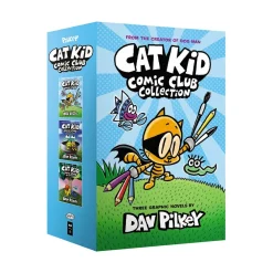 Mastermind Toys The Cat Kid Comic Club Collection #1-3 Boxed Set Clearance