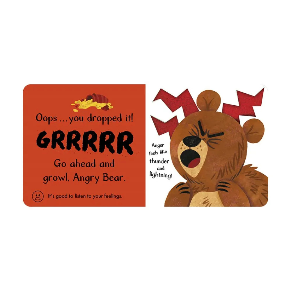 Mastermind Toys Touch and Feelings: Angry Bear Book Sale