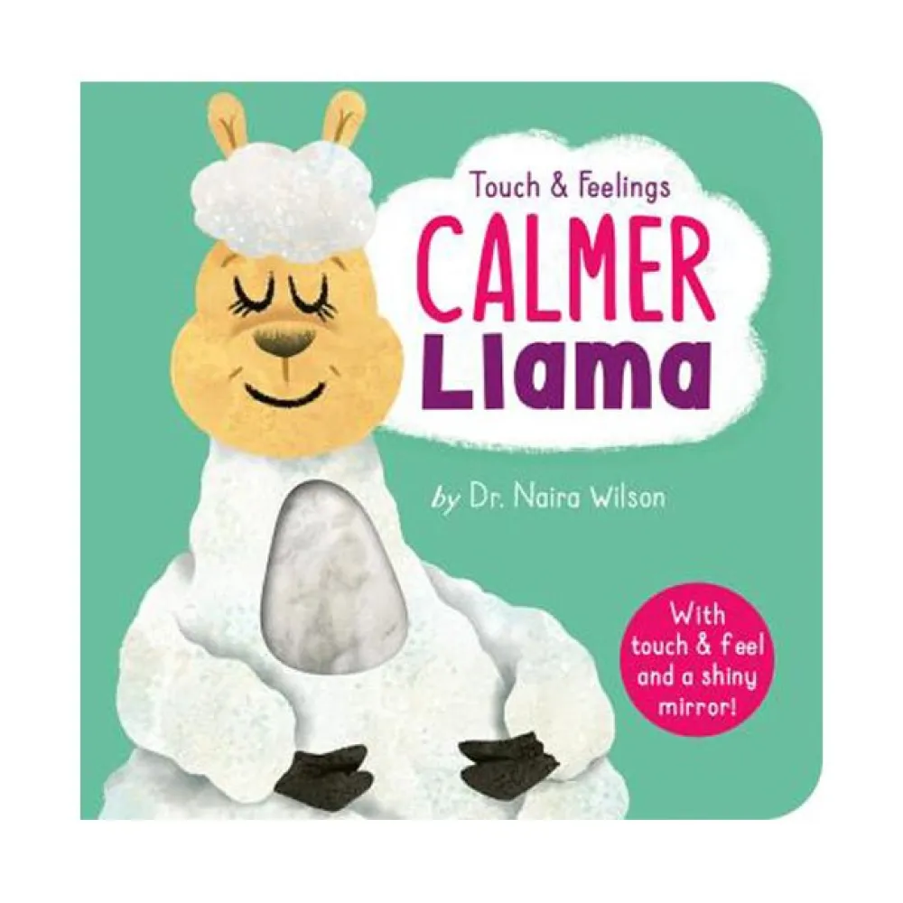 Mastermind Toys Touch and Feelings: Calmer Llama Book New
