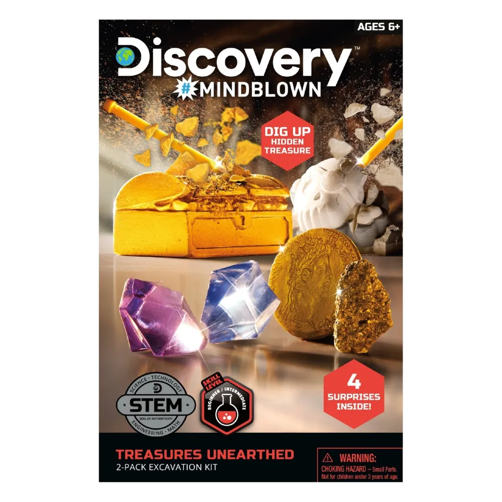 4378814 Canada Inc. / Red Planet Group Toy Excavation Kit Mini Treasure 2-Piece Fashion