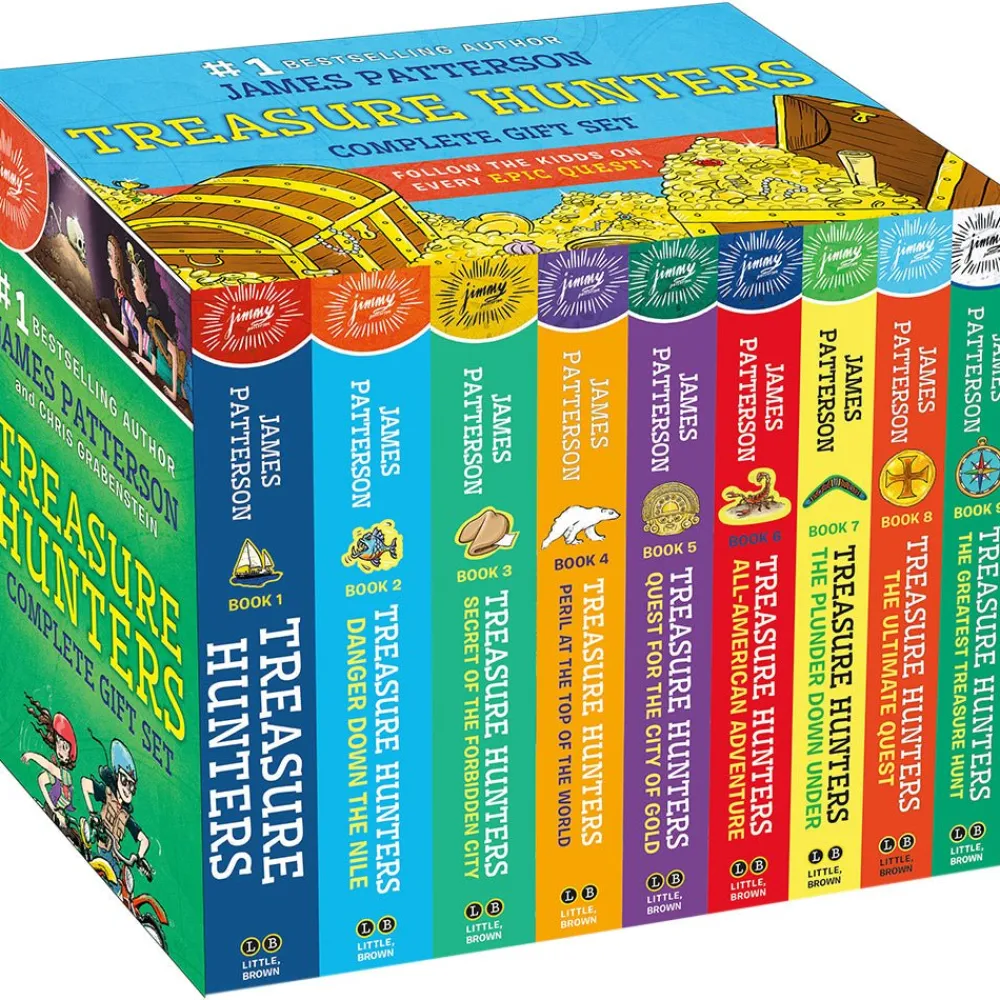 Hachette Book Group Treasure Hunters Complete Paperback Gift Set Outlet
