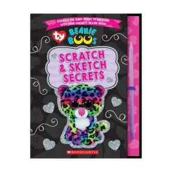 TY Beanie Boos: Scratch & Sketch Secrets Book Clearance