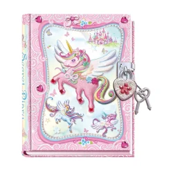 Pecoware Company Inc. Unicorn Diary with Lock Hot