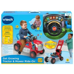VTech Technologies Canada Ltd. VTech Get Growing Tractor & Mower Ride-On Clearance
