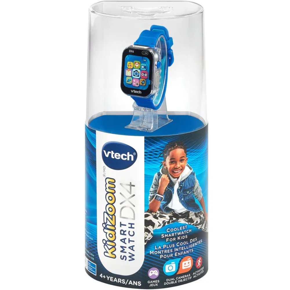 VTech Technologies Canada Ltd. VTech KidiZoom Smartwatch DX4 BLUE New