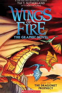 Scholastic Canada Ltd. Wings of Fire Graphic Novel 1 Dragonet Prophecy Online