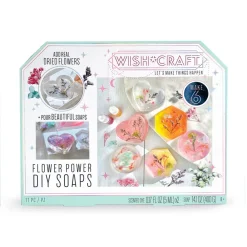 AR Bill Service (Bright Stripes LLC) Wish*Craft Flower Power DIY Soaps Hot