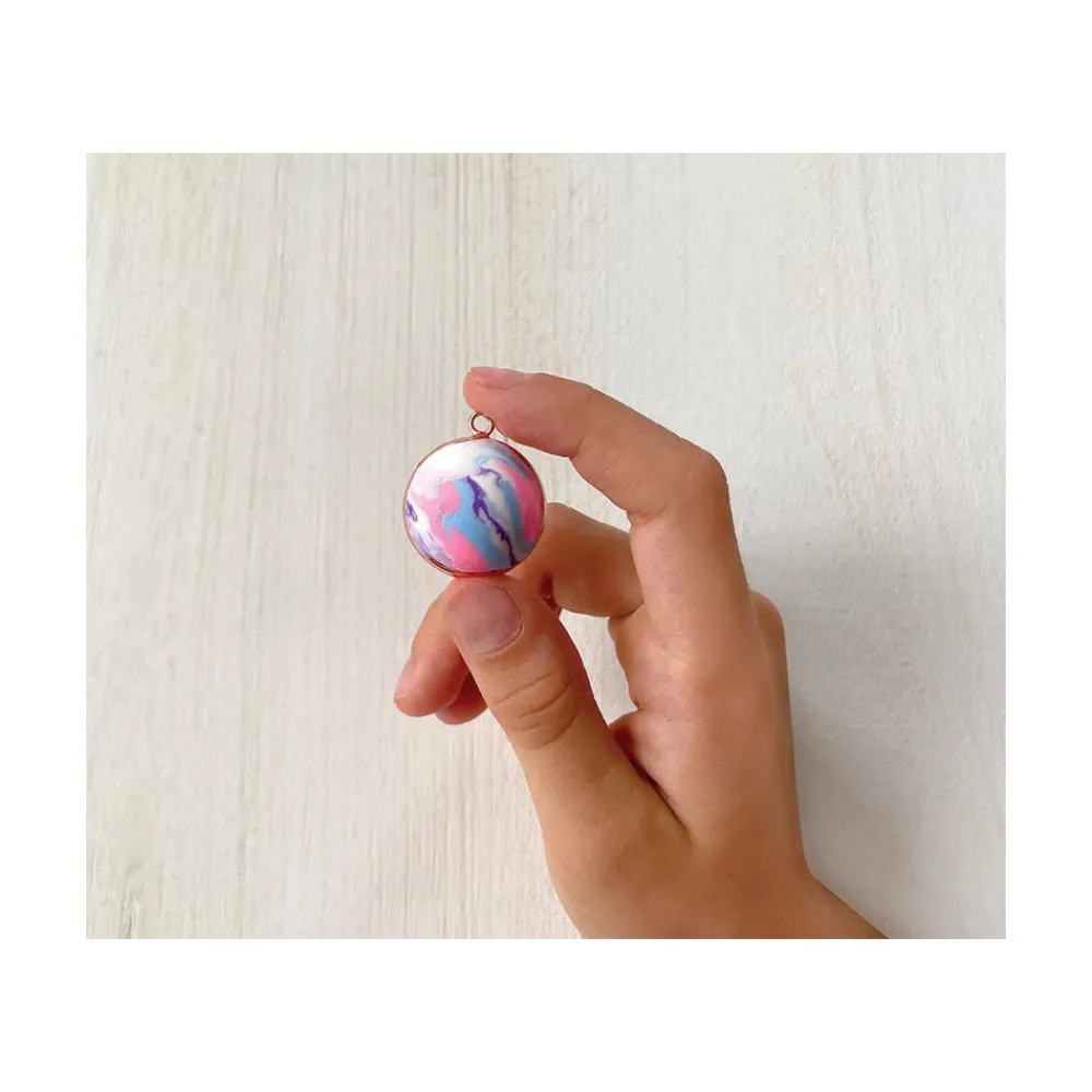 AR Bill Service (Bright Stripes LLC) Wish*Craft Marbled Moon Phase Jewellery Outlet