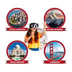Abacus Brands, Inc. World Atlas! VR Discovery Gift Box with DK Book Discount