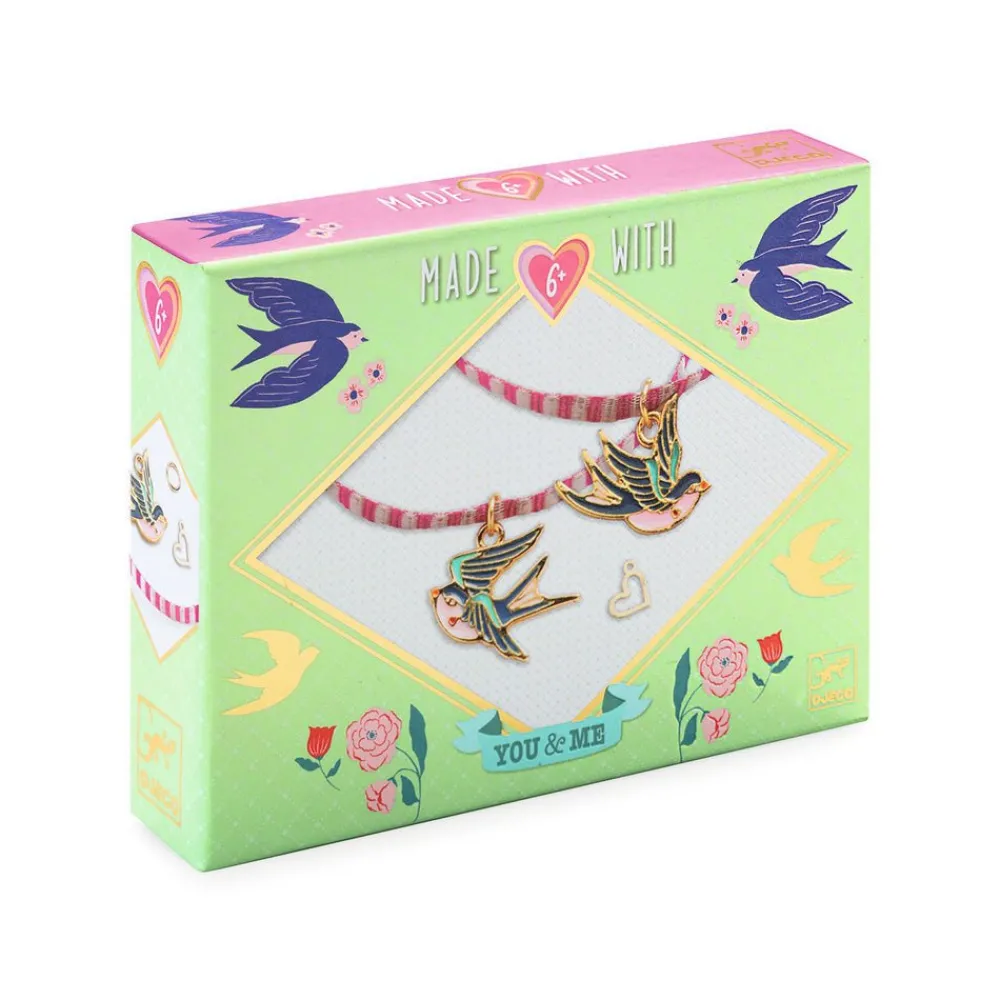 Djeco YOU & ME: Bird Ribbons Bracelet Kit Best