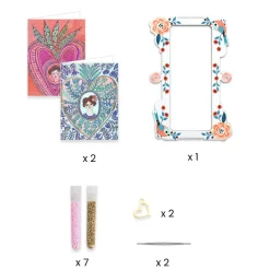 Djeco YOU & ME: Miyuki and Hearts Bracelet Kit Hot