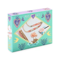 Djeco YOU & ME: Miyuki and Hearts Bracelet Kit Hot
