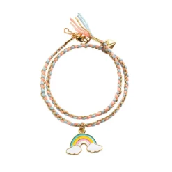 Djeco YOU & ME: Rainbow Kumihimo Bracelet Kit Outlet