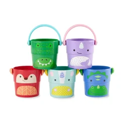 Skip Hop Zoo Stack & Pour Buckets - New Characters Outlet